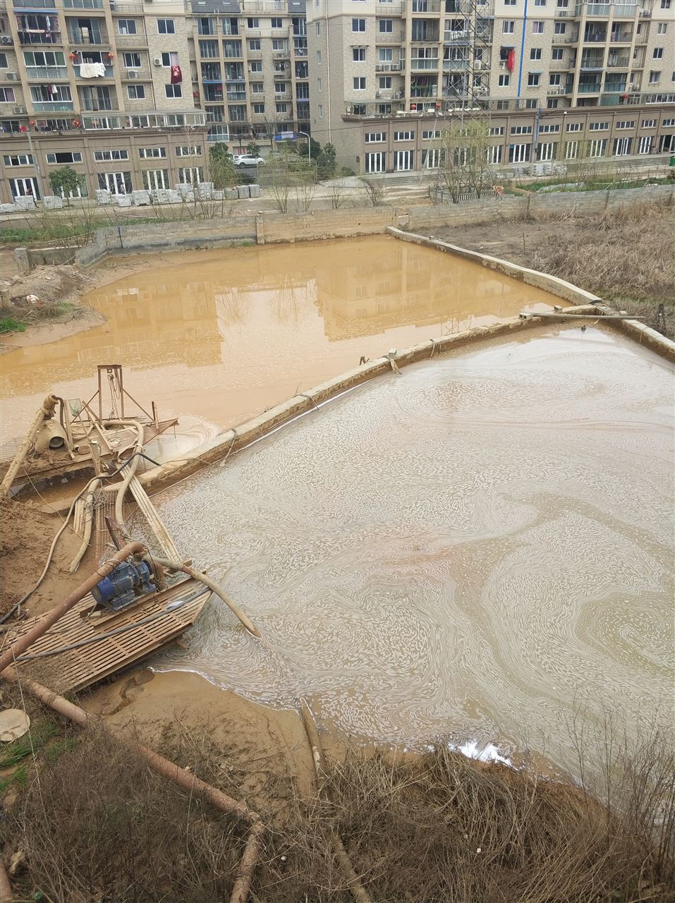 凉城沉淀池淤泥清理-厂区废水池淤泥清淤