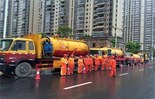 凉城市政管道清淤