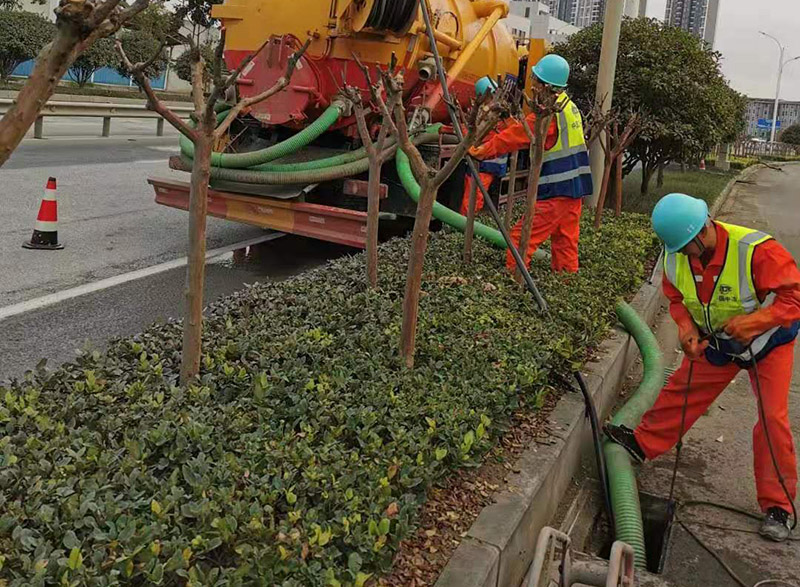 凉城市政管道清淤